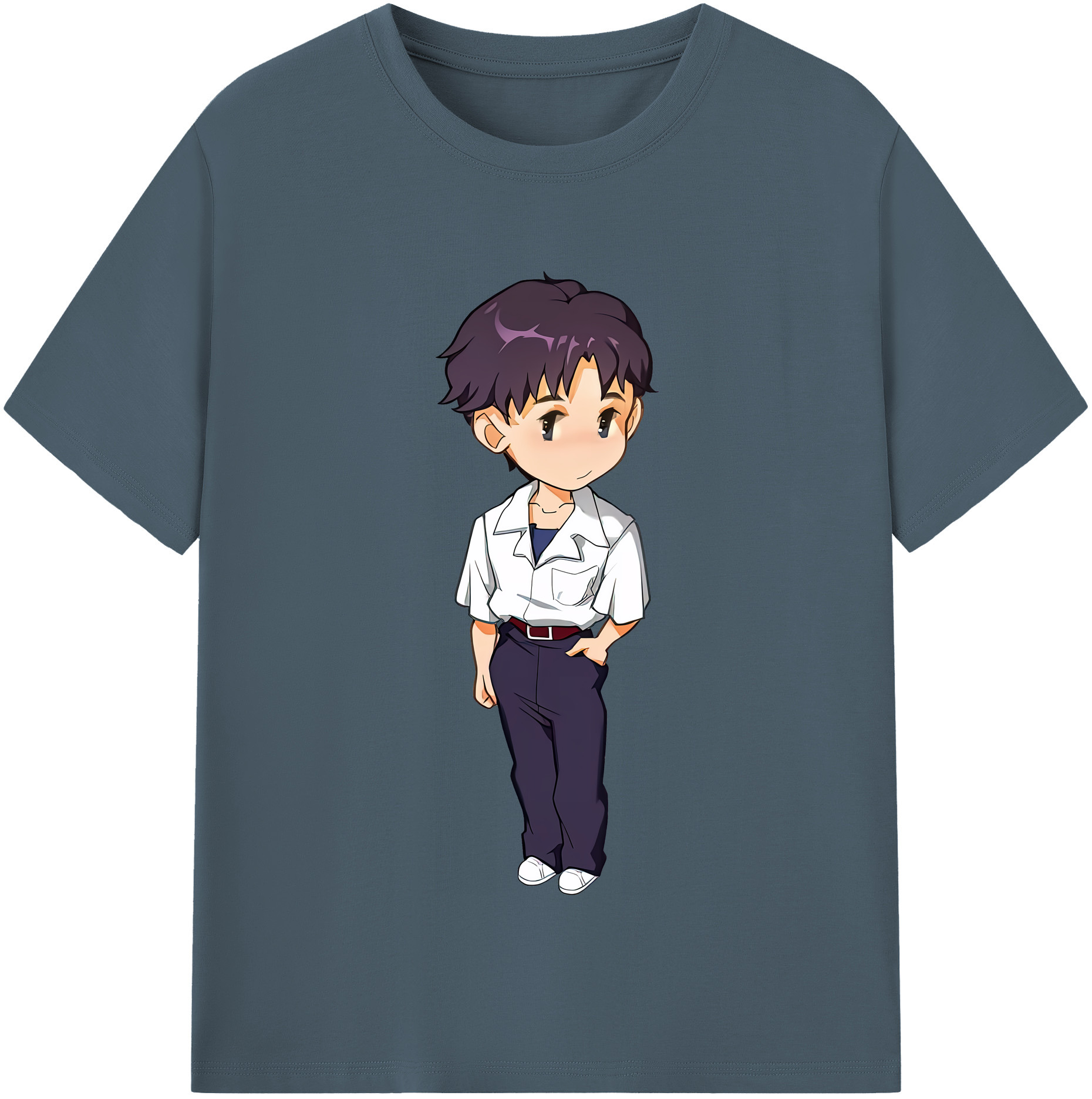（画像用） EVA 新世紀エヴァンゲリオン 綿100％半袖Tシャツ（フロントプリント）